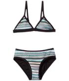 Seafolly Kids - Festival Surf Stripe Trikini Set