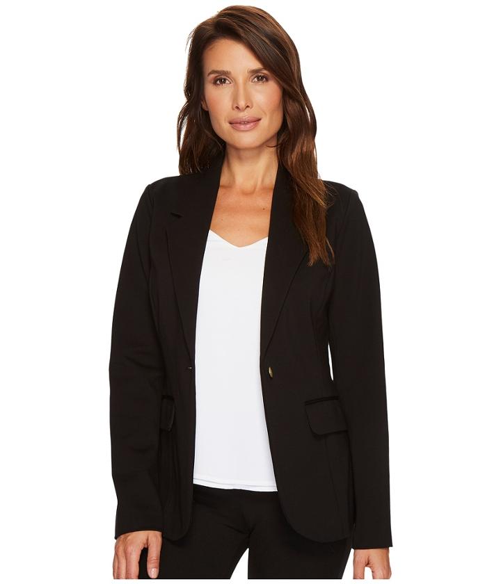 Ivanka Trump - Button Front Blazer With Buttons On Back