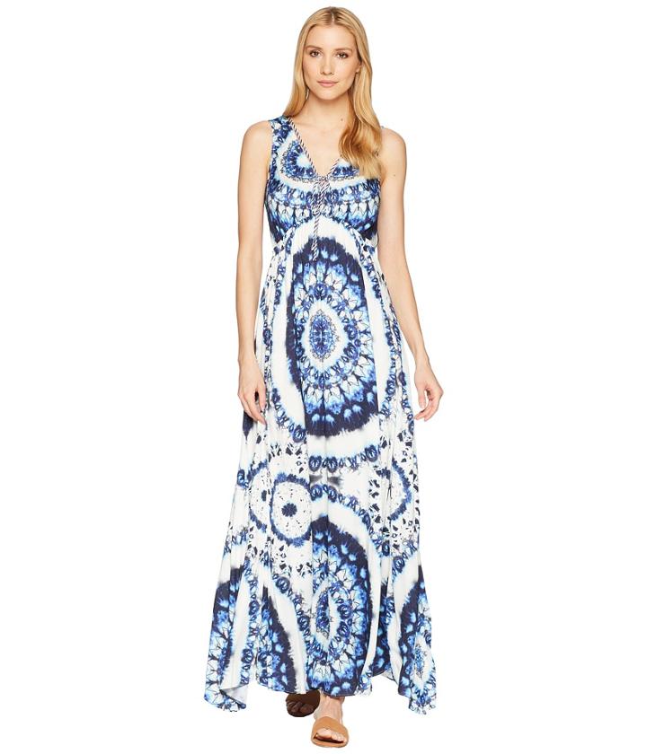 Hale Bob - Sunny Disposition Stretch Satin Maxi