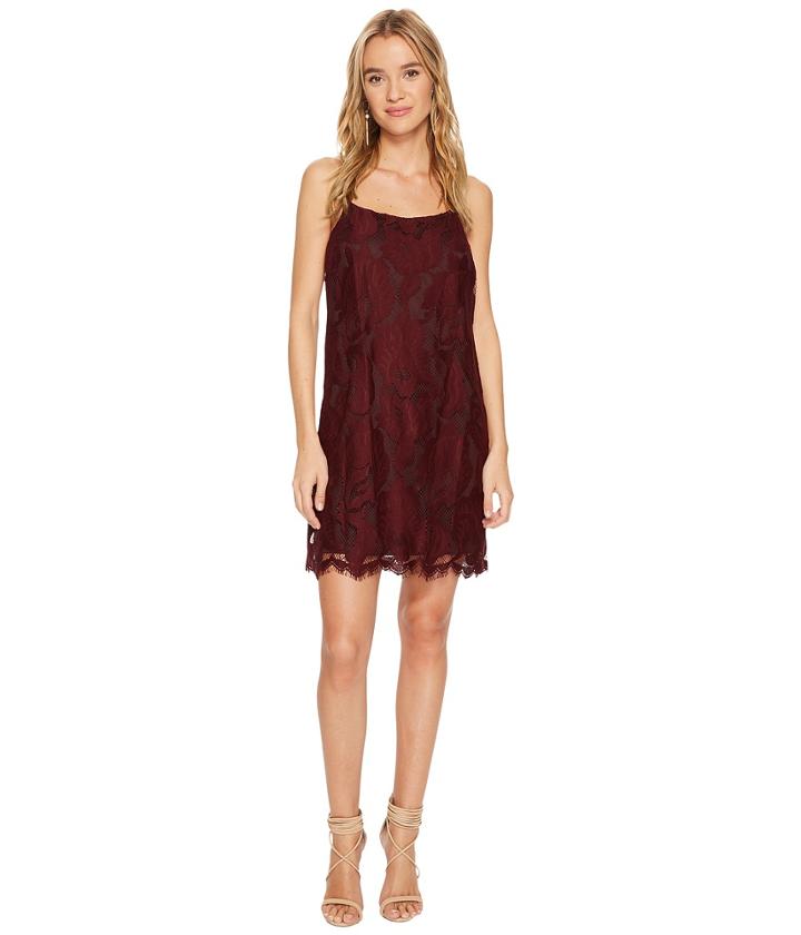 1.state - Floral Lace Racerback Shift Dress