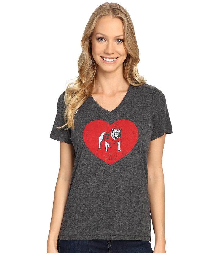 Life Is Good - Georgia Heart Short Sleeve Tee
