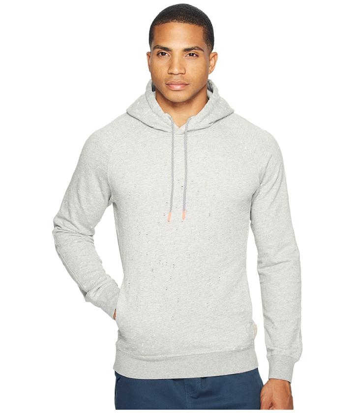 Scotch &amp; Soda - Hooded Sweat In Felpa Quality With All Over Damagings