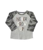 Mud Pie - Never Grow Up Long Sleeve Shirt