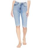 Hudson - Zoeey High-rise Cut Off Boyfriend Shorts In Just For Kicks
