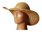 San Diego Hat Company - Pbl3029 Open Weave Floppy Sun Hat With Double Anchor Cord Trim