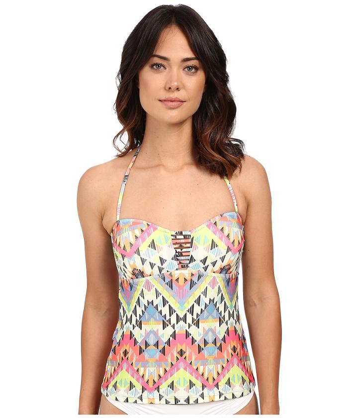 Becca By Rebecca Virtue - Cayenne Tankini Top