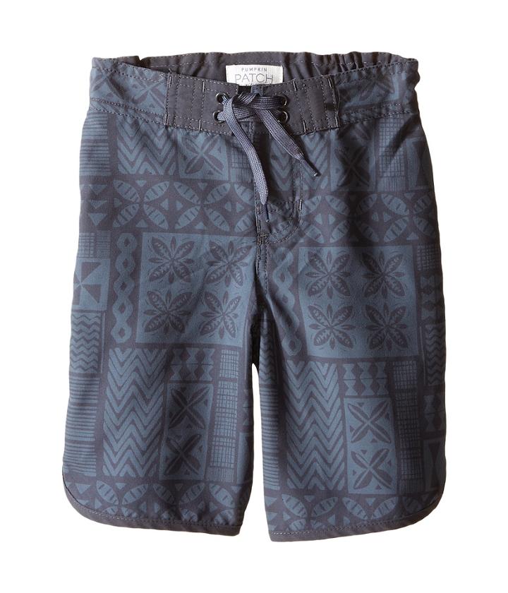 Pumpkin Patch Kids - Knee Stripe Boardshorts