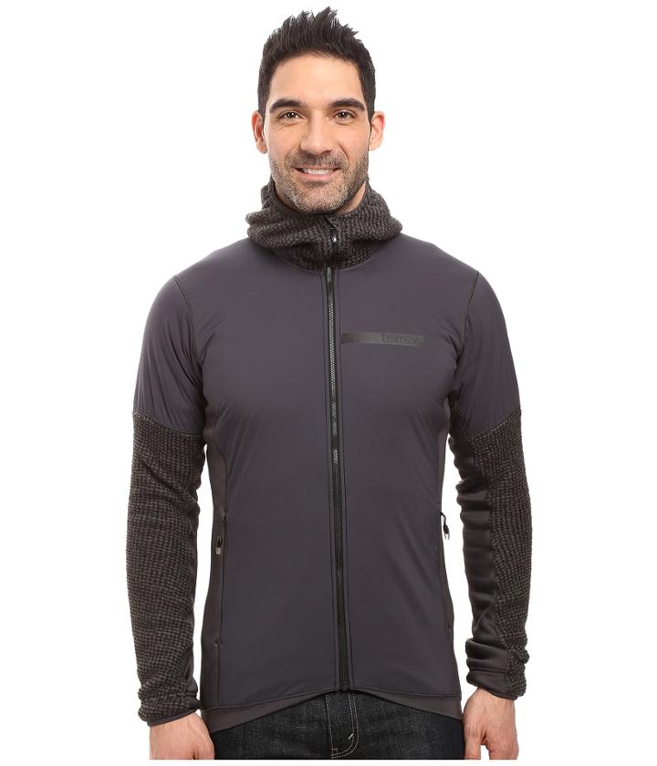 Adidas Outdoor - Terrex Climaheat Techrock Hooded Fleece Jacket