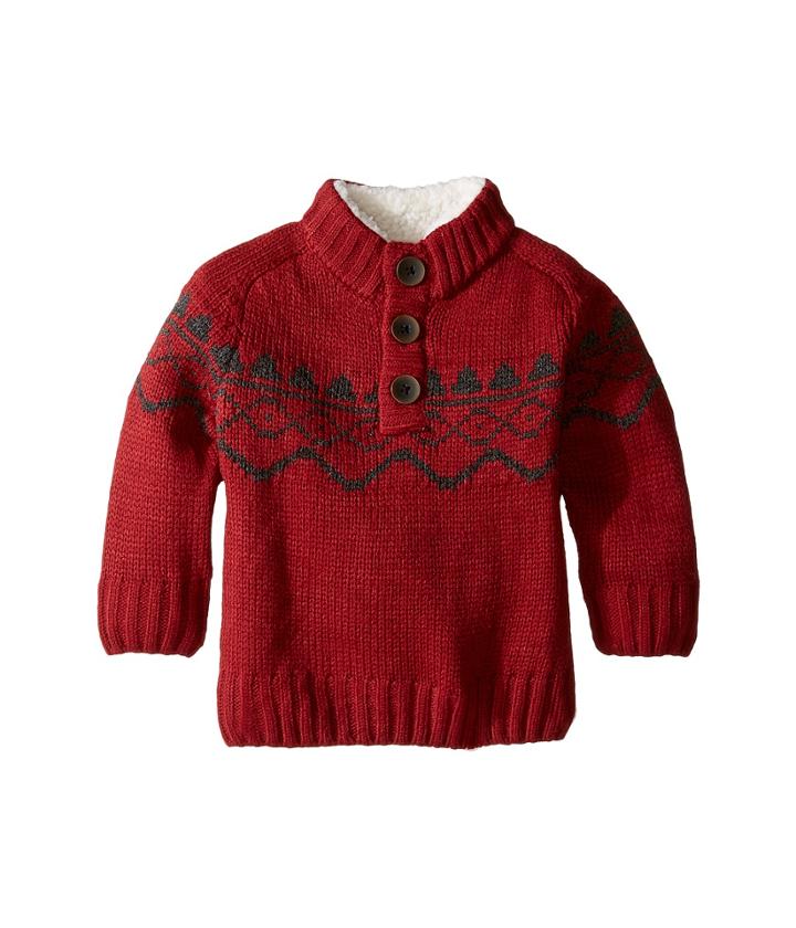 Pumpkin Patch Kids - Chunky 1/2 Button Sweater