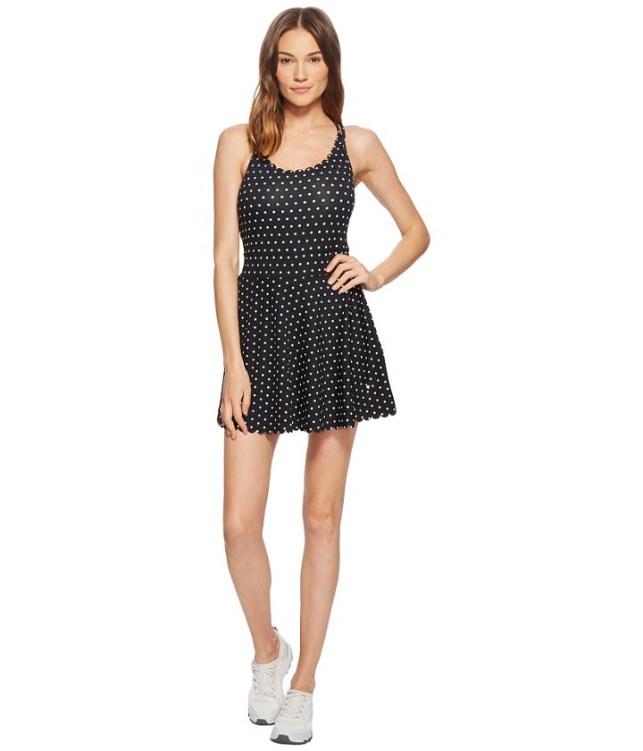 Kate Spade New York - Polka Dot Scallop Dress