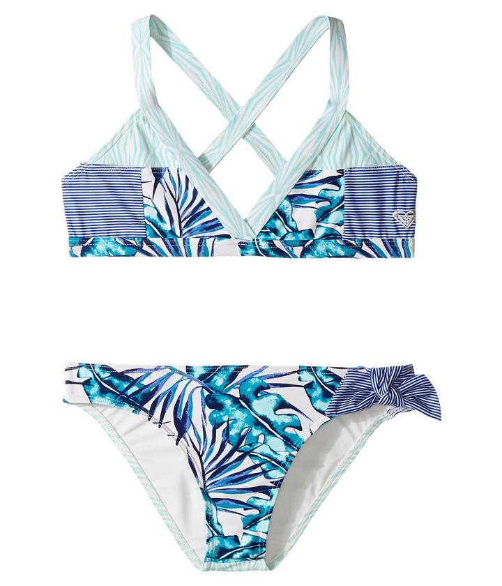 Roxy Kids - Geo Mix' In Sporty Tri Set