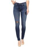 Hudson - Nico Mid-rise Super Skinny Jeans In Tipping Point