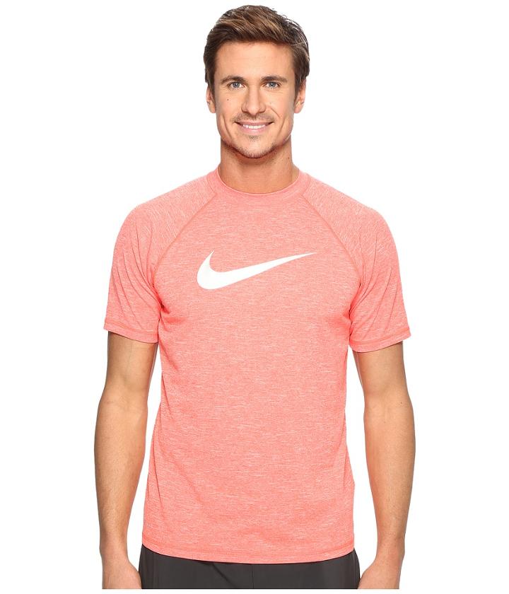 Nike - Solid Heather Short Sleeve Hydro Top