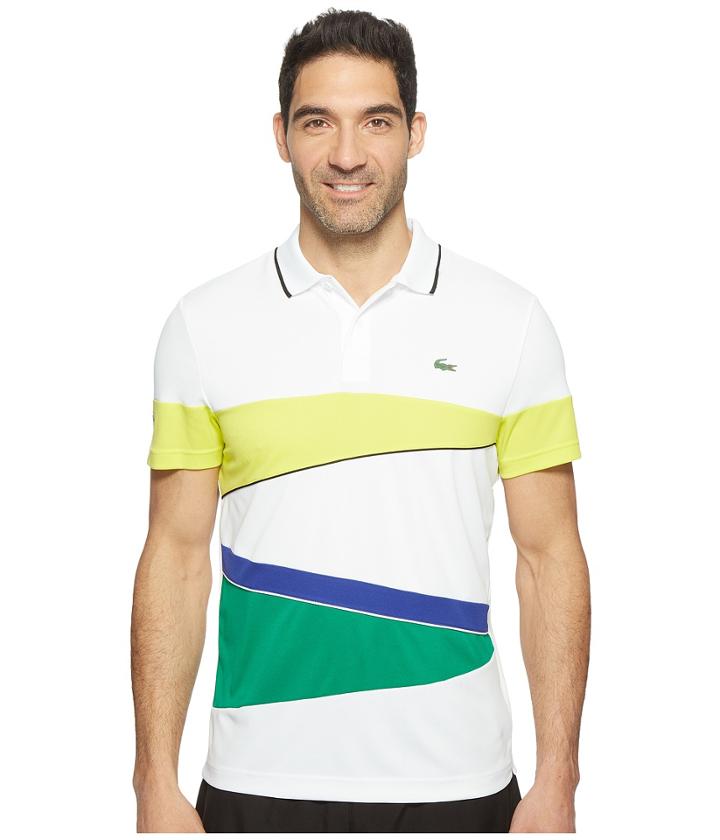 Lacoste - T2 Engineered Color Block Ultra Dry Polo