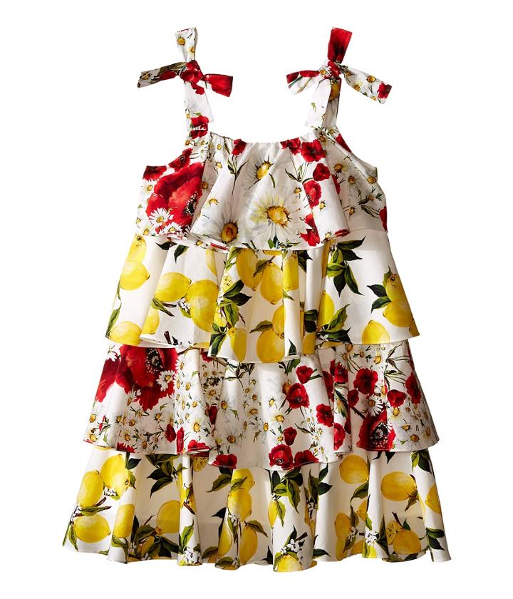 Dolce & Gabbana Kids - Margherita Ruffle Dress