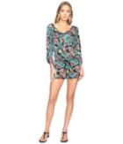 Splendid - Farmhouse Floral Romper Cover-up