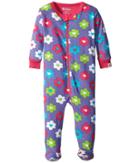 Hatley Kids - Flower Hearts Footed Coverall