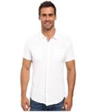 Calvin Klein - Liquid Cotton Short Sleeve Coat Front Polo