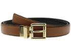 Michael Michael Kors - 25mm Feather Edge Reversible Smooth To Croco Belt