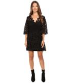 See By Chloe - Velvet Floral Lace Dress