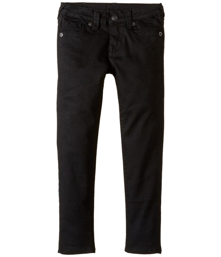True Religion Kids - Casey Overdye Single End Jeans In Black