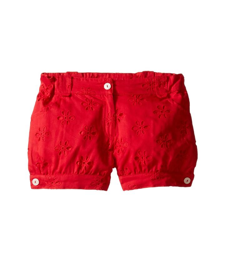 Oscar De La Renta Childrenswear - Cotton Eyelet Cute Shorts