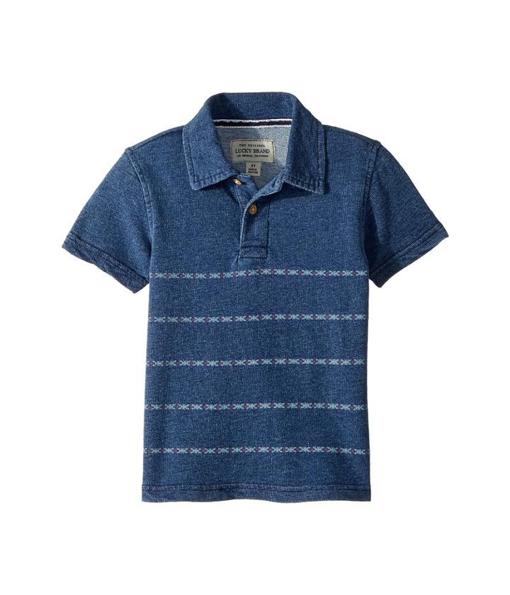 Lucky Brand Kids - Short Sleeve Print Polo