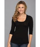 Mod-o-doc - Slub Jersey 3/4 Sleeve Scoop Neck Tee