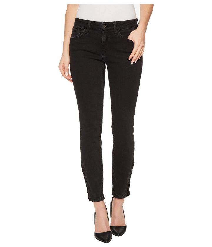 Mavi Jeans - Adriana Ankle Mid-rise Super Skinny In Smoke Lace
