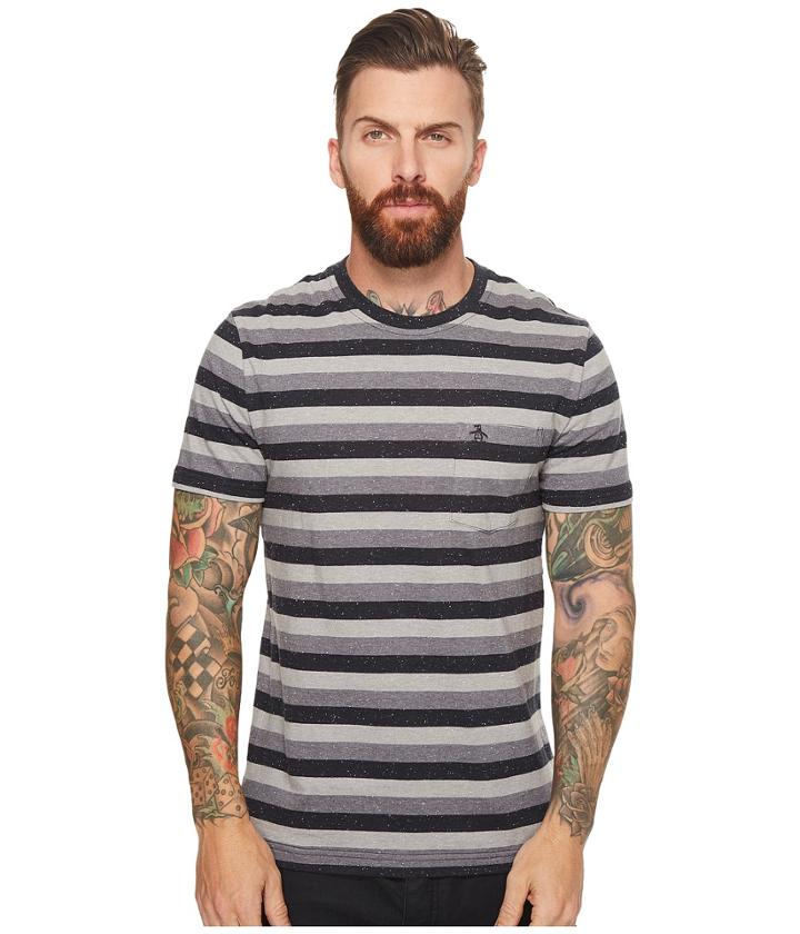 Original Penguin - Short Sleeve Engineered Nep Shirt