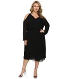 Michael Michael Kors - Plus Size Cold Shoulder Boot Dress
