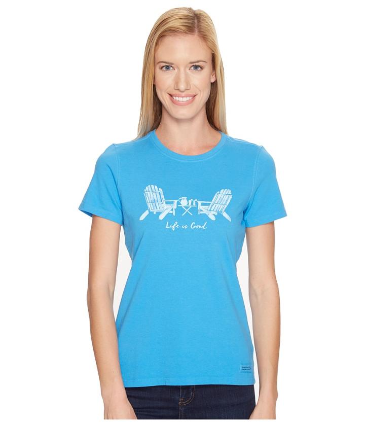 Life Is Good - Adirondack Chairs Crusher Tee