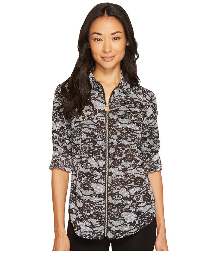 Michael Michael Kors - Delicate Lace Lock Zip Top