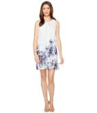 Calvin Klein - Printed Inverted Pleat Dress