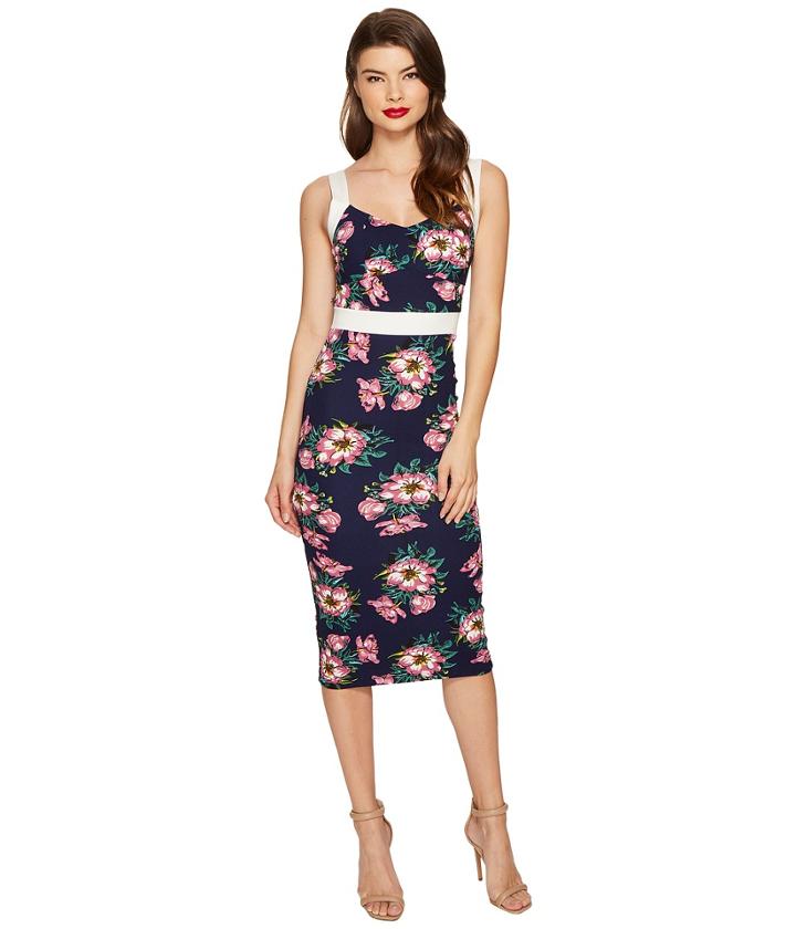 Unique Vintage - Summerstock Fitted Dress