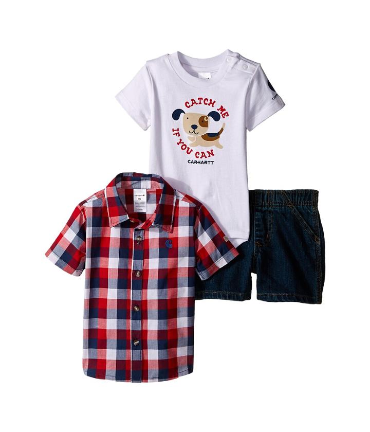 Carhartt Kids - Three-piece Gift Short Set