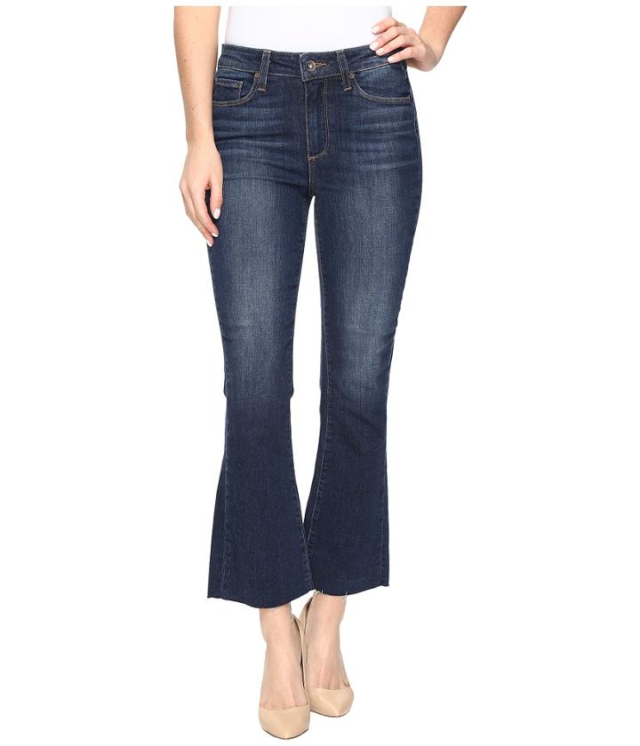 Paige - Colette Crop Flare W/ Raw Hem In Brookdale