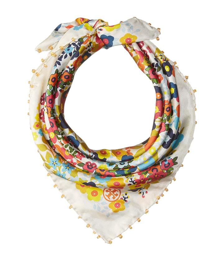Tory Burch - Floral Neckerchief