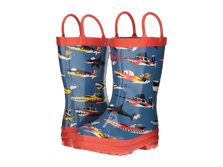 Hatley Kids - Monster Boats Rain Boots