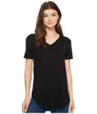 American Rose - Gianna V-neck Short Sleeve Top