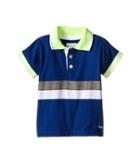 Pumpkin Patch Kids - Color Block Stripe Polo