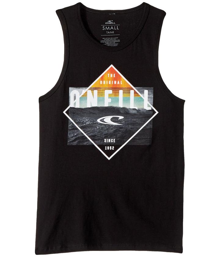 O'neill Kids - Black Pool Tank Top Screens Imprint