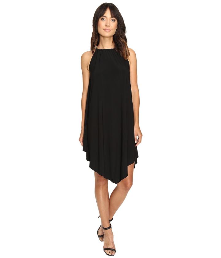Christin Michaels - Mari Twist Strap Halter Dress