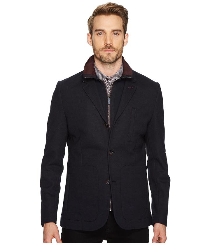 Ted Baker - Roy Jersey Blazer W/ Inner Pad Jacket