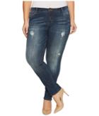 Kut From The Kloth - Plus Size Catherine Boyfriend In Allowing/dark Stone Base Wash