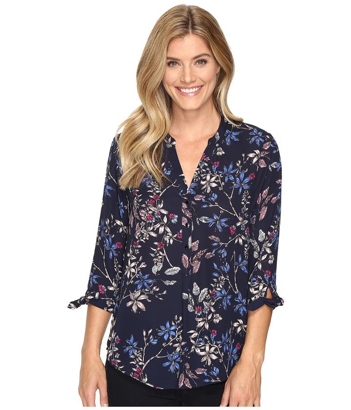 Ivanka Trump - Printed Floral Button Down