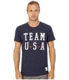 The Original Retro Brand - Team Usa Short Sleeve Tri-blend Tee