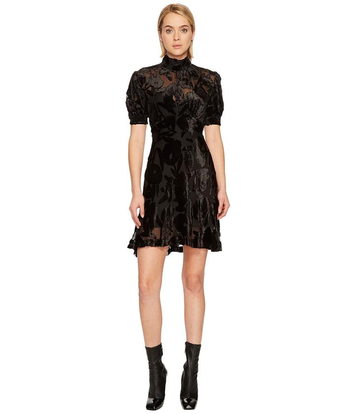 Mcq - Short Gather Sleeve Dress