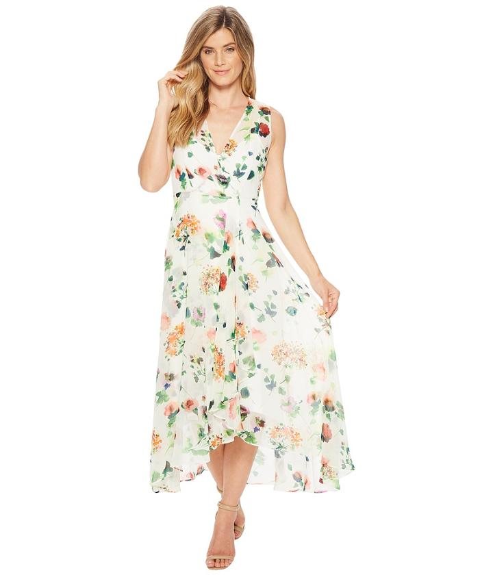 Calvin Klein - Flower Print High-low Maxi Cd8ht35j