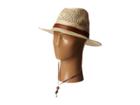San Diego Hat Company Pbf7002 Woven Paper Straw Panama Fedora W/ Chin Cord